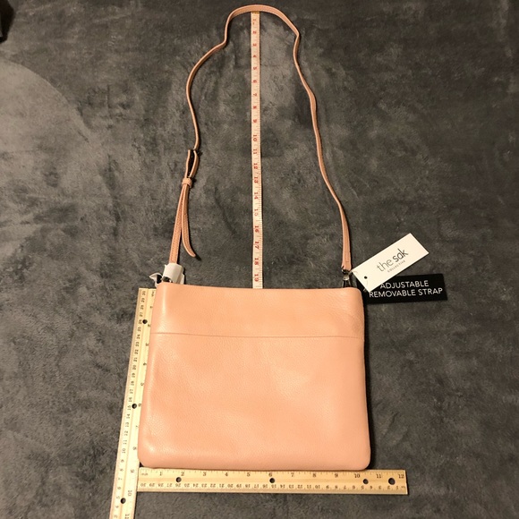 The Sak Pink Leather Crossbody Purse - Picture 3 of 13